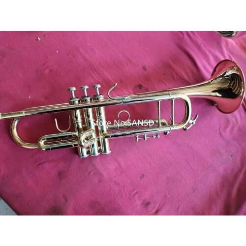 High Quality Bb Tune Trumpet Phosphor Bronze Material Professional Music Instruments With Case Free Shipping