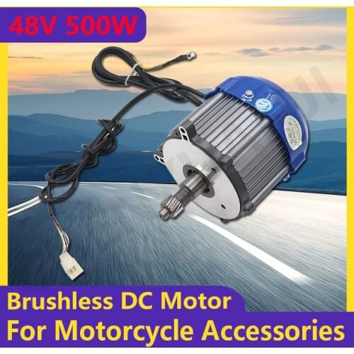 48V 500W High Speed Brushless Differential Motor DC Electric Scooter Motor Conversion Kit for Electric tricycle Accessories