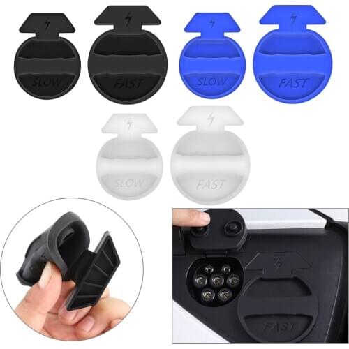 Charging Port Cover Waterproof Protective Dust Cover For Tesla Model 3 2018 2019 2020 Car Styling Accessory