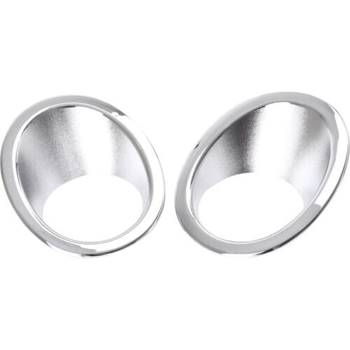 For Honda Cr-V Crv 2007 2008 2009 Front Bumper Fog Light Trim Rim Lamp Cover Cap Car Styling Reflective Sticker Kit Accessories