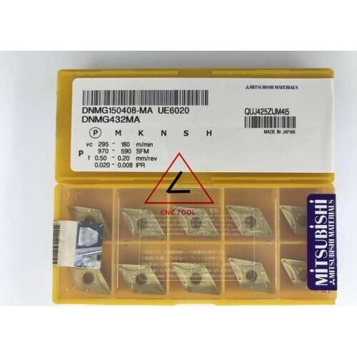 DNMG 150408 MA UE6020 10pcs original Mitsubishi turning insert DIAEDGE