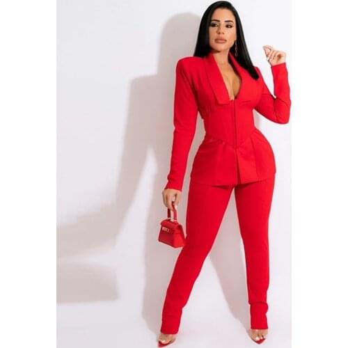 Doyerl Women's Business Trouser Suits