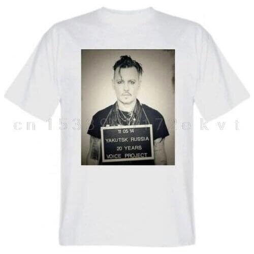 Freesentsov T-Shirt, Johnny Depp Supports Oleg Sentsov Imprisoned For Art Unisex S-5xl