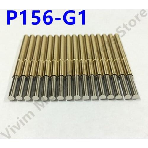Hot Sale Crown Needle Test Probe P156-G1 Nickel-plated Test Pin Spring Thimble Length 34mm G Electronic Tool Metal Probe