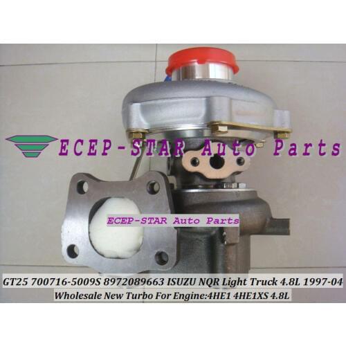 GT25 700716 700716-0003 700716-0006 8972089661 8970787842 Turbo For ISUZU NPR NQR NKR light Truck 1997-04 4HE1 TC 4HE1XS 4.8L