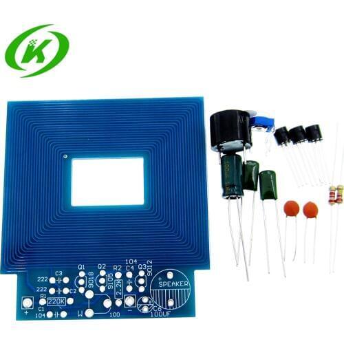 DIY Kits Metal Detector Scanner Unassembled Kit Electroniqu Project 3-5V Suite Trousse Board Module Electronic Part