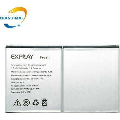 QiAN SiMAi New High Quality Fresh Battery For Explay Fresh Explay Vega Explay A500 Wiko Bloom Wiko Cink Five Wiko Rainbow Phone