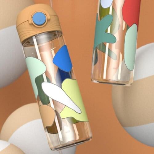 Durable Kids Cup Printing Kids Accessory Easy to Carry Practical Protable Kids Leakproof Water Bottles for Outdoor