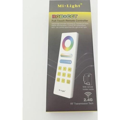 Fast 10PCS FUT088 Mi.Light RGB+CCT Full Touch Remote Controller with Timing Function for CCT RGB RGBW Mi Light Smart Bulb Series