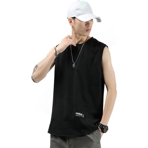 Gyms Stringer Sleeveless Shirt Blank Fitness Clothing Sportwear Muscle Vest New Plain Tank Top Men Bodybuilding Singlet