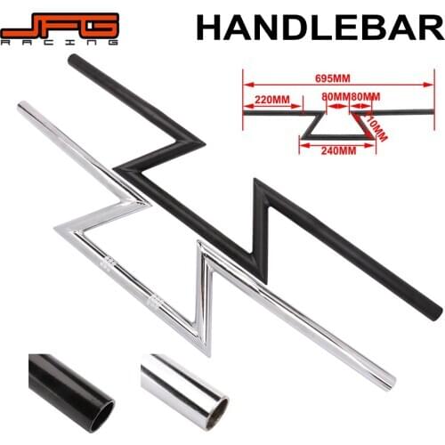 Motorcycle 22mm 7/8" Handlebar Drag Handle Hand Z Bar For Harley HONDA YAMAHA SUZUKI Triumph Sportster Chopper Cruisers Bobber
