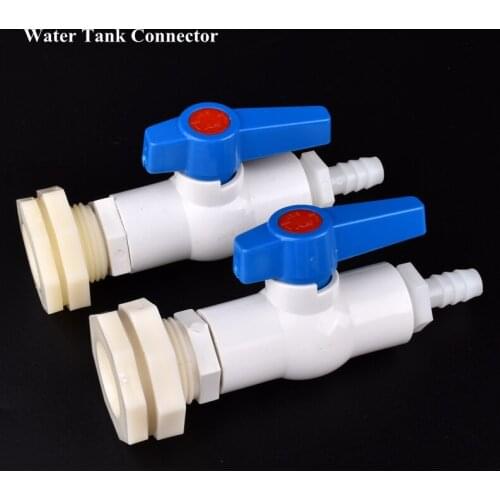 1Set 3/4'' -10~25mm Water Tank Connector Aquarium Fish Tank Drainage Intake Joint Water Hose DIY Combination Suit Accessories