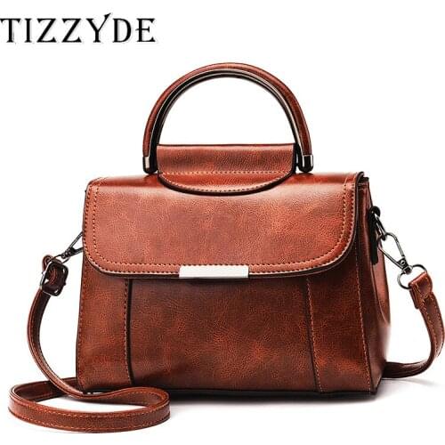 2020 Fashion New Design Shoulder Bag Women PU Leather Female Simple Bag for Teenager Girls Travel Handbag Retro Bag SCZY245
