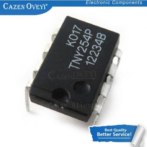 10pcs/lot TNY254PN DIP8 TNY254P DIP TNY254 254PN DIP-8 In Stock