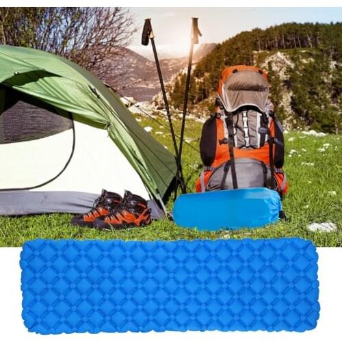 190*57*5cm Camping Mat Ultralight Portable Sleeping Mattress Bed With Storage Bag For Outdoor Camping Hiking