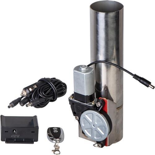 2.0 inch straight Exhaust Pipe Electric I Pipe Exhaust Electrical Cutout with Remote Control Wholesale Valve For Honda BMW AUDI