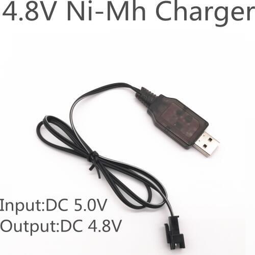 4.8V/250mA USB charger SM plug with charge lamp wholesale price dropship Input DC 5V Output DC 4.8V