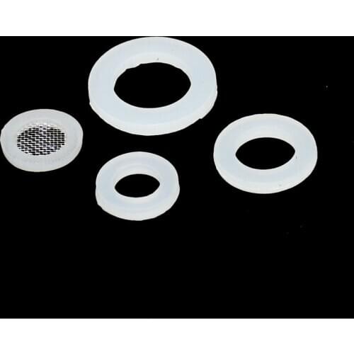 1/2" 3/4" 1" Silica Gel Seal Ring Water Lock Rubber Great Ring Water Tap Thread Connector Gasket Adapter 5pcs