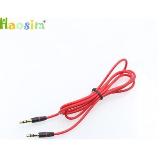 3.5mm Audio Cable To 3.5 mm Male To Male Extension Cable Aux Jack to Jack Gold Plated Cable For Headphone/Speaker