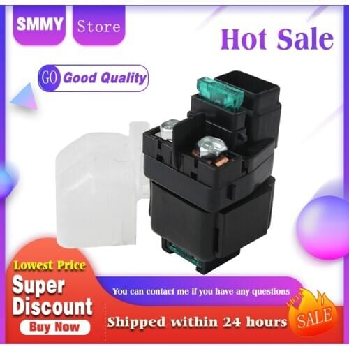 Motorcycle ATV Starter Solenoid Relay Electrical Switch for SUZUKI LT-Z400 LT-Z400F QUADSPORT Z400 LTZ 400F 2x4 2003-2008
