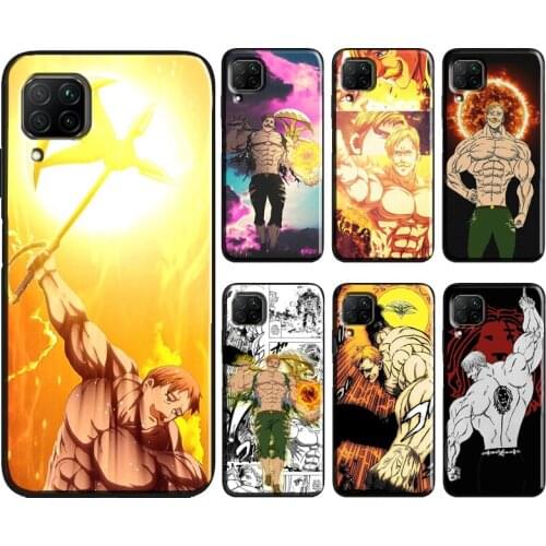 Escanor The Seven Deadly Sins Case For Huawei P30 Lite P40 P20 Pro P Smart 2021 2019 Mate 20 10 Lite Back Cover Shell