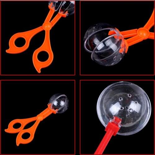 1pc Cute Nature Exploration Toy Kit for Kids Children School Plant Insect Biology Study Tool Set Plastic Scissor Clamp Tweezers