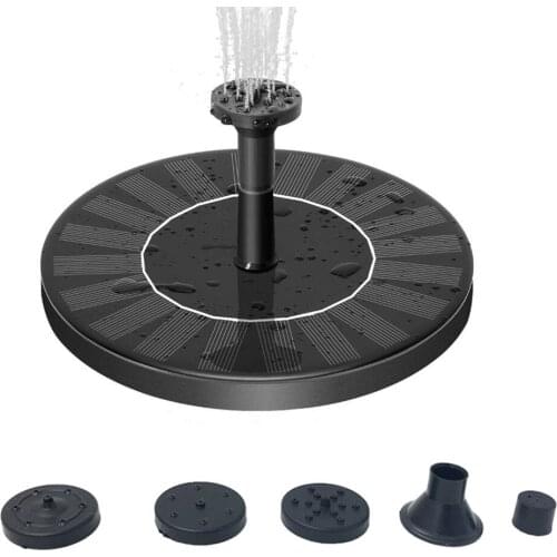 Mini Solar Water Fountain Pump Solar Fountain Fontein Garden Pool Pond Floating Fountain Outdoor Garden Decoration Solar Panel