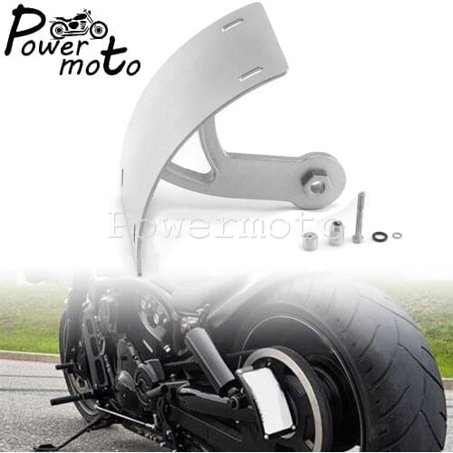 Motorcycle CNC Rear Side Mount Curved Tag Swingarm Number Holder License Plate Bracket Frame For Suzuki Boulevard M109R 2006-13