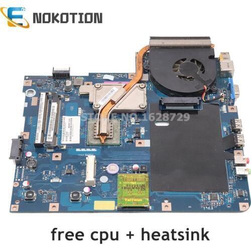 NOKOTION For Acer eMachines E525 E725 5732Z laptop motherboard KAWF0 LA-4851P DDR2 Free CPU + heatsink