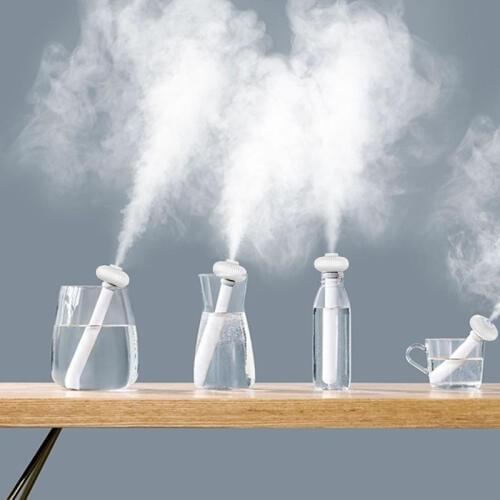 Dismountable Air Humidifier for Home Office Portable USB Face Steamer Aroma Diffuser Car Mist Maker Ultrasonic Humidifiers