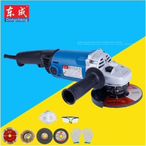 220V 560W Handheld Electric Angle Grinder Speed Regulating Grinding Machine for Metal Wood Polishing Cutting Tool