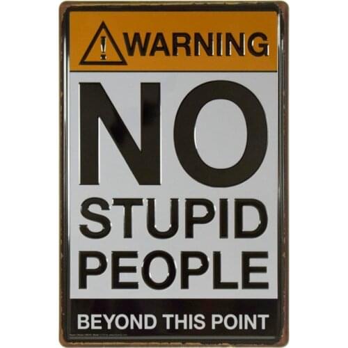 S41099# Self-adhesive Decal No People Beyond This Point Car Sticker Waterproof Auto Decors on Bumper Window Not A Plate