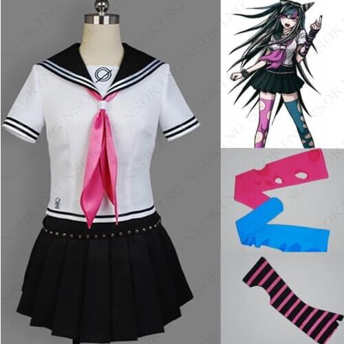 Super DanganRonpa Ibuki Mioda Cosplay Dangan Ronpa Costume custom-made