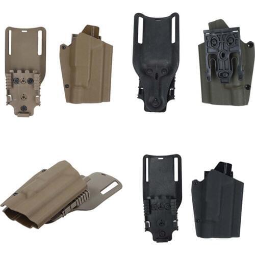 Tactical Airsoft TMC G17 X300 Kydex Belt Holster Drop Adapter Quick Release Holster Set