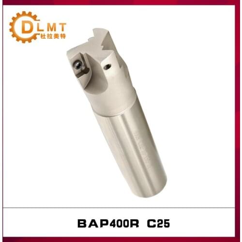 1PC BAP400R Indexable Milling Cutter C25 C26 150MM 200MM 250MM Shoulder Right Angle Cutter Arbor For APMG1604 Carbide Insert