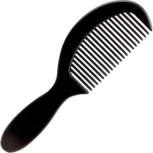 Black Plastic Personality Small Fine Tooth Comb Hairdressing Beautiful Make Up Modeling Comb Massage Comb Tools