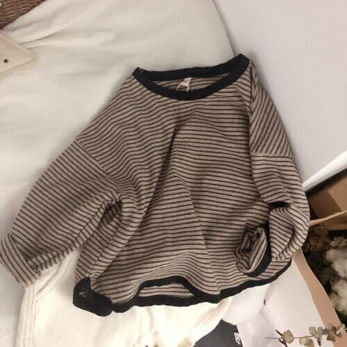 Childrens T-shirt autumn 2020 new boys' cotton long sleeve bottoming shirt childrens casual round neck top
