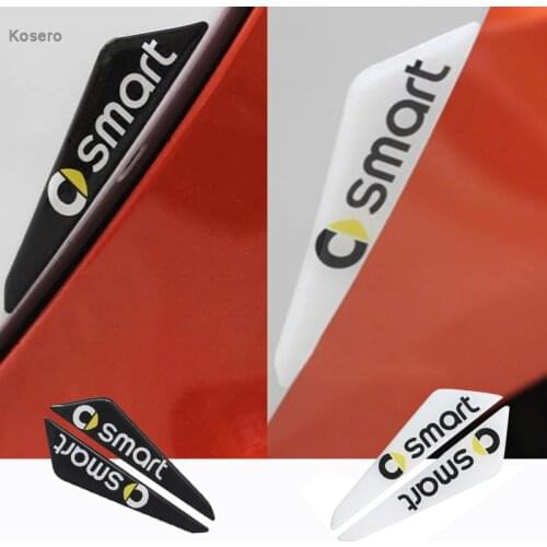 Door Anti Collision Car Sticker For Smart Fortwo Forfour 453 451 Stickers Protection Door Decoration Film Decal Auto Accessories