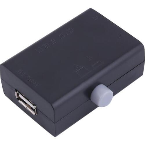 Hot High Quality New USB Sharing Share Switch Box Hub 2 Ports PC Computer Scanner Printer Manual Hot Promotion