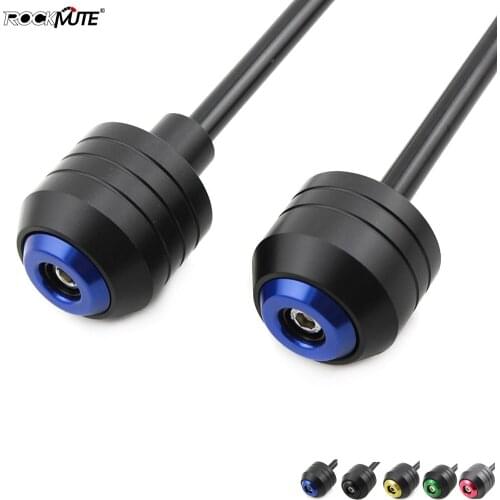 Wheel Slider Front Rear Crash Protector For YAMAHA MT-01 2005-2012 Motorcycle POM Axle Fork Falling Pad