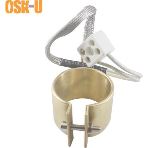 Brass Band Heater 45mm ID 45x40/45x45/45x50/45x60mm Height Injected Mould Heating Element Wattage 260W/290W/320W/380W