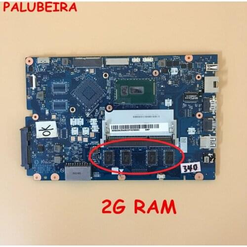 PALUBEIRA NM-A681 For Lenovo 100-15IBY Laptop Motherboard DDR3L With CPU And RAM Chip 100% Fully Tested