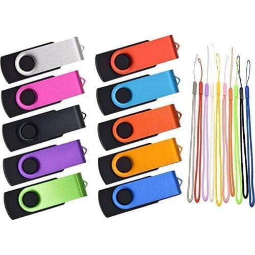 Wholesale!!! 10PCS/LOT 1GB 2GB 4GB 8GB 16GB 32GB USB Flash Stick Pendrive U Disk USB Flash Drive For Computer with free lanyard