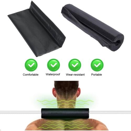 Barbell Pad Fitness Squat Pad Shoulder Support Foam Sponge Pad Non-Slip Barbell Cushion Pad For Standard And Barbells