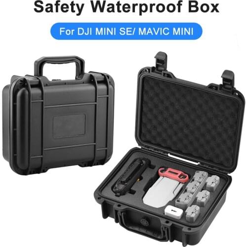 Drone Portable Carrying Box ABS Hard Shell Protective Case for DJI Mini SE MAVIC Mini Anti-scratch Drone Handbag