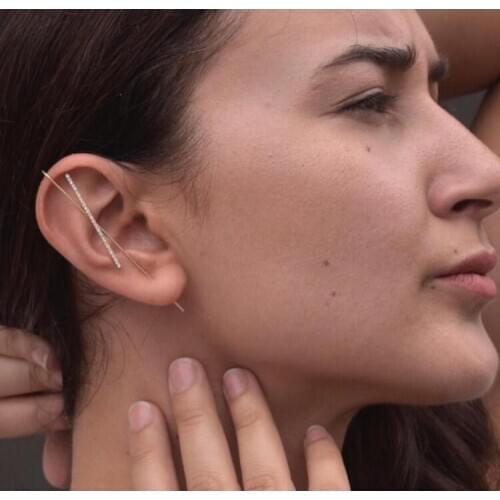 7pcs Ear Wrap Crawler Hook Earrings Multi Plum Clip Earrings Luxurious False Earring Women Jewelry Gifts Crawler Hook Earrin