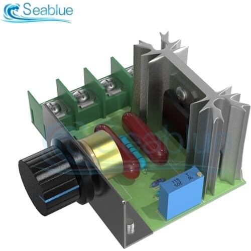 AC 220V 2000W SCR Voltage Regulator Dimming Dimmers Motor Speed Controller Thermostat Electronic Voltage Regulator Module