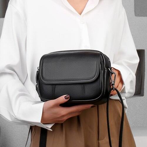 Genuine Leather Small Shoulder Bag Womens Fashion Bag Women Messenger Bag Crossbody Bags For Women Handbags Ladies Hand Bags