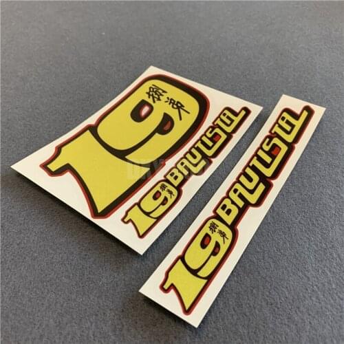 Reflective 3M Car Stickers Moto GP Rider Motorbike Vinyl Sticker Decals for Bautista 19