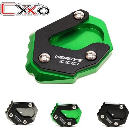 Motorcycle Side stand enlarge kickstand Extension For KAWASAKI VERSYS 1000 VERSYS1000 2015-2019 2020